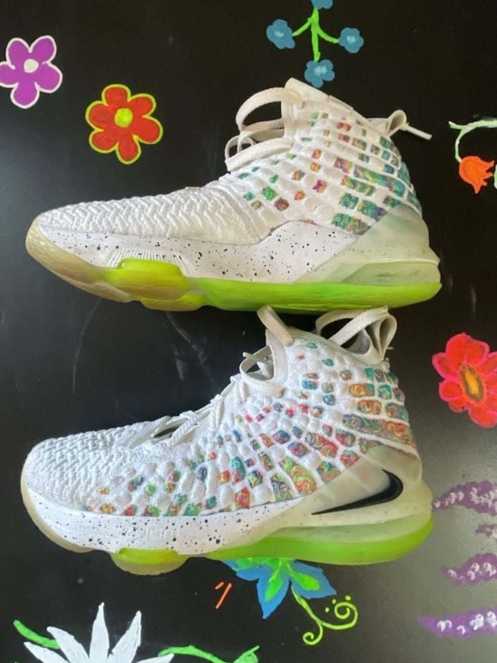 Nike LeBron 17 GS 'Air Command Force' Basketball Shoes (BQ5594-100)